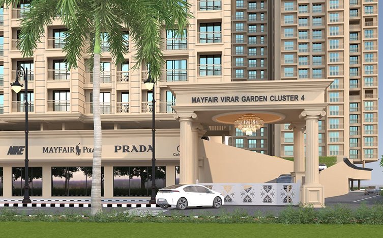 Mayfair Virar Gardens Cluster 4 entrance