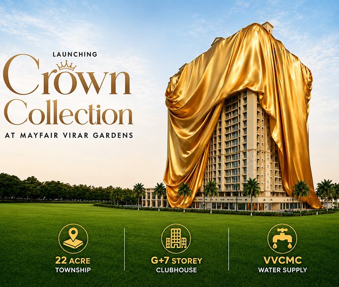 Mayfair Virar Gardens Crown Collection residential tower